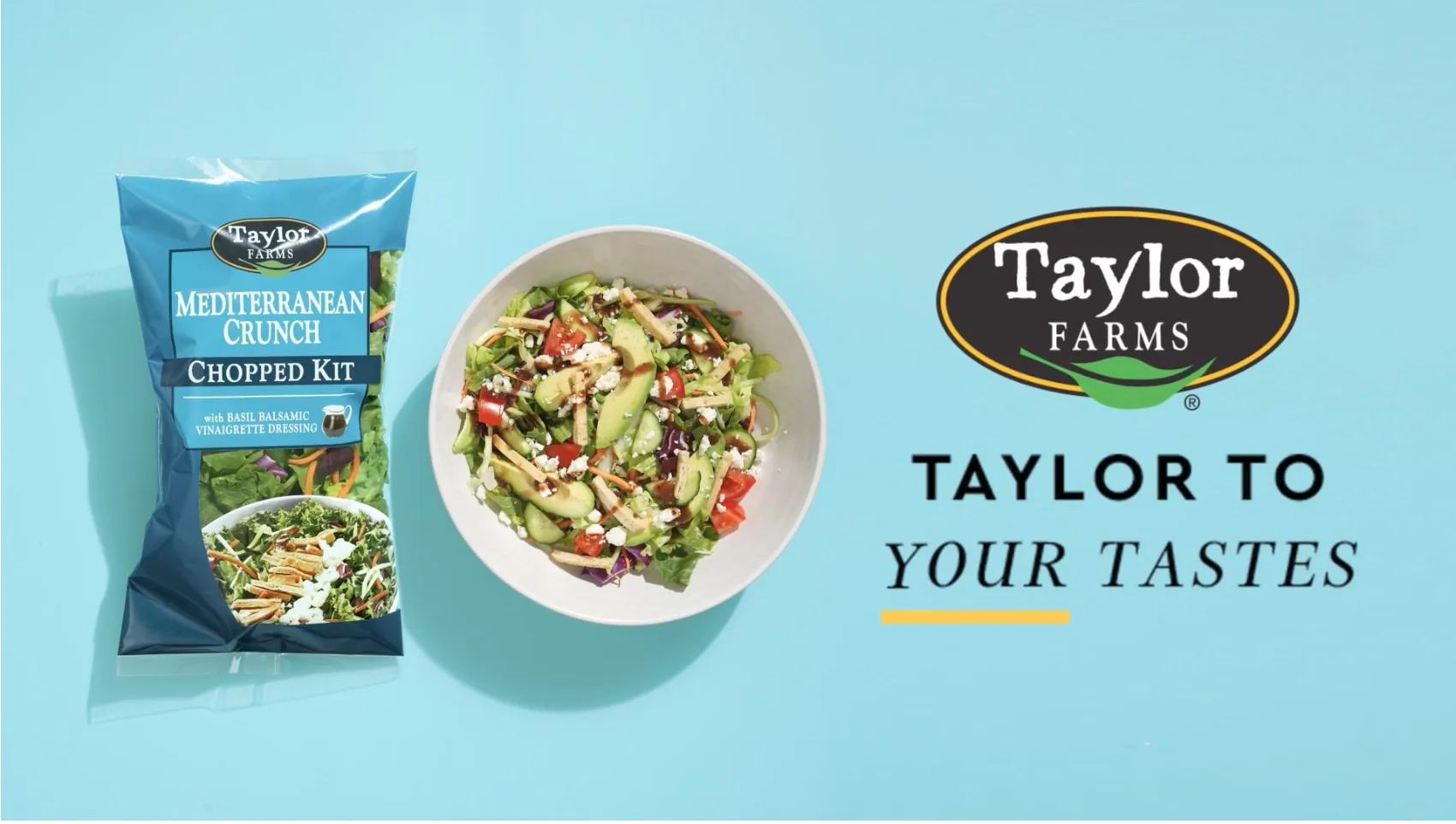 Taylor Farms® Mediterranean Crunch Chopped Salad Kit, 11 oz - Harris Teeter