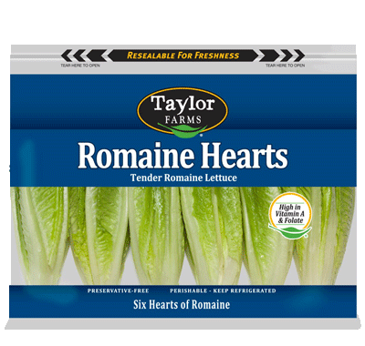 romaine hearts calories