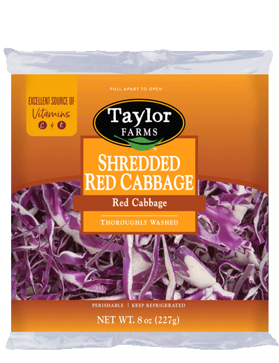 Shredded Red Cabbage Taylor Farms