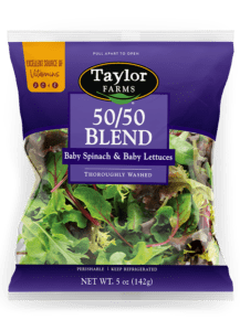 Organic Baby Spinach & Spring Mix Blend