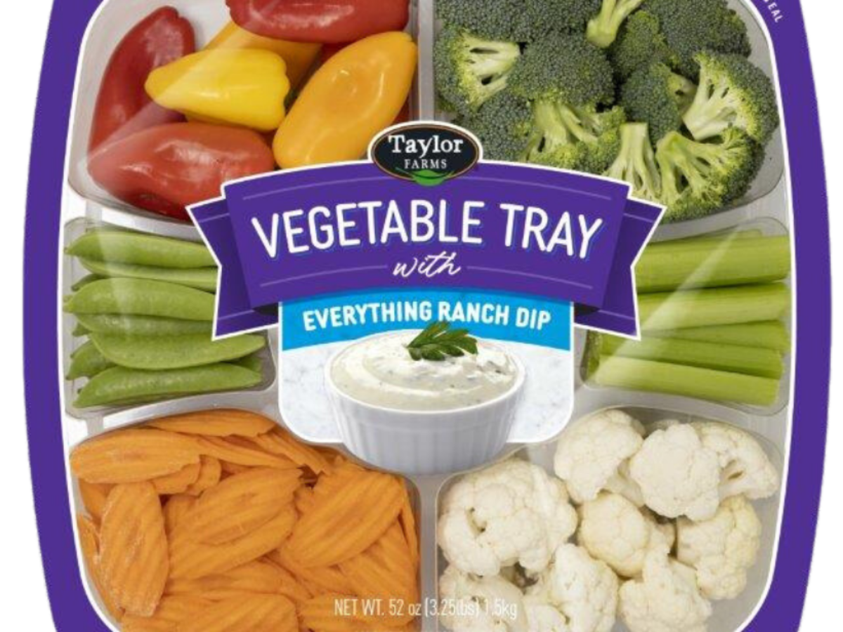 Vegetable Tray Peel and Reseal 20oz - Taylor Farms