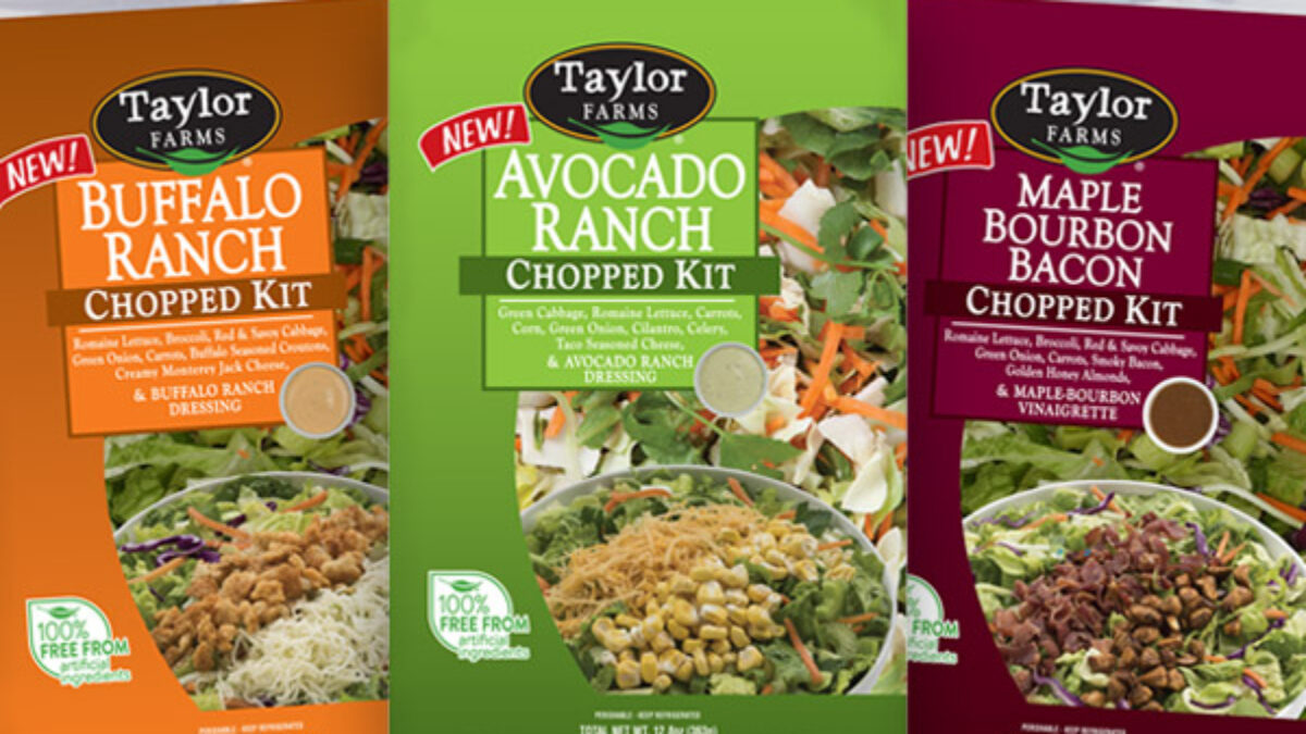 Taylor Farms Announces Three New On-The-Go Salad Bowls - Taylor Farms