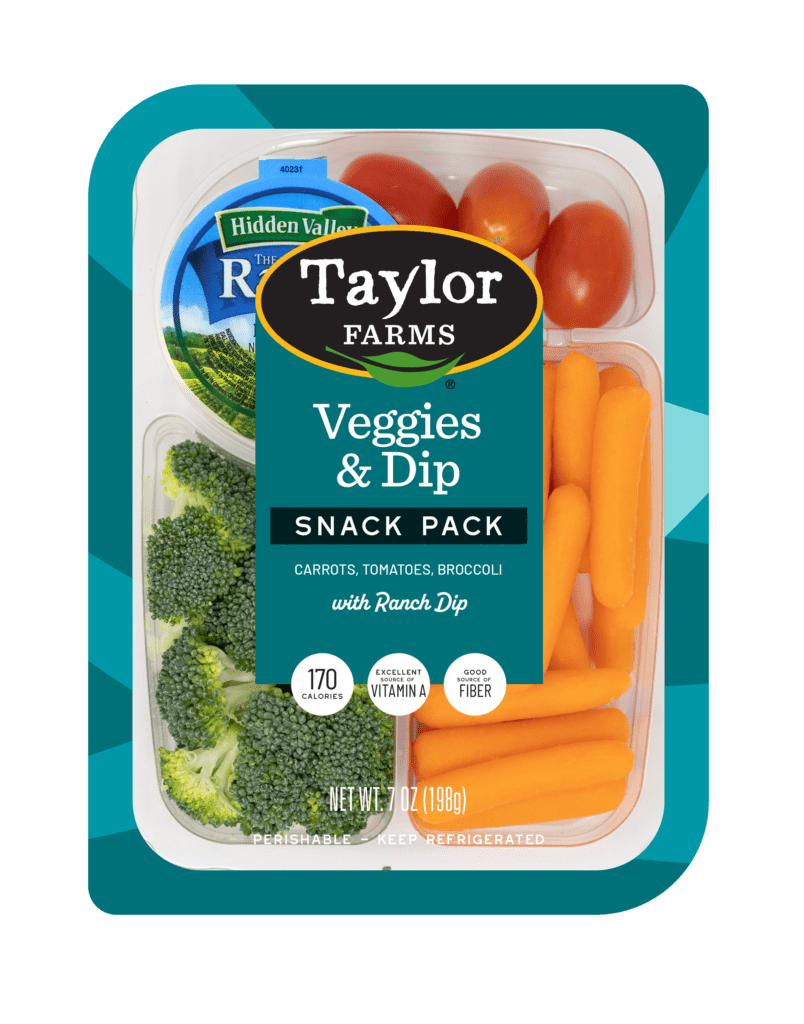 Veggies & Dip Snack Pack | Taylor Farms