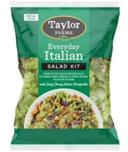 Taylor Farms Everyday Italian Salad Kit, ready in less than 3 minutes