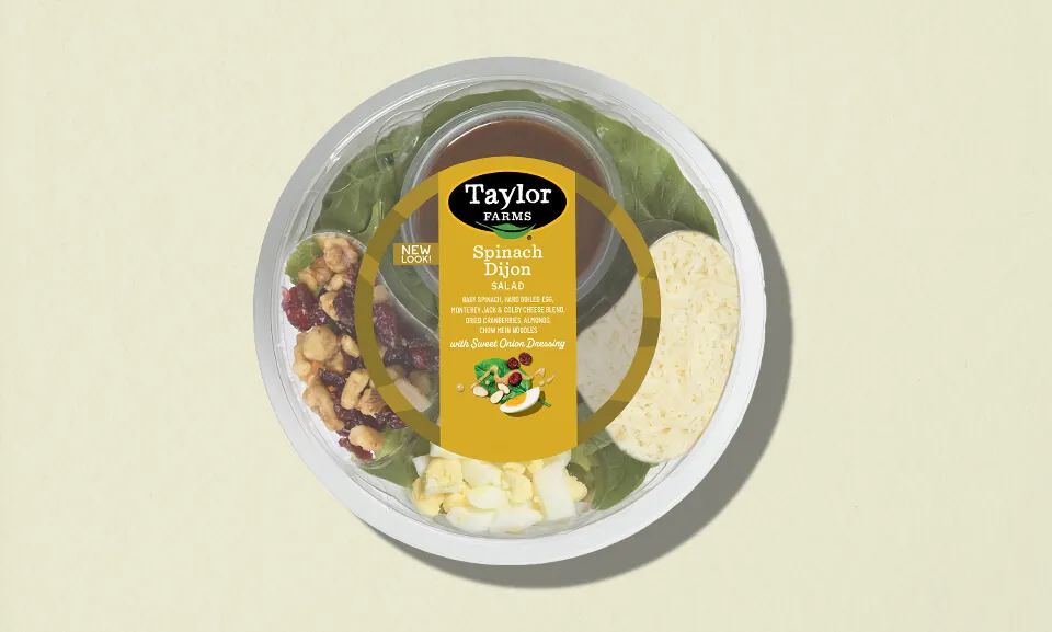 Spinach Dijon Salad - Taylor Farms