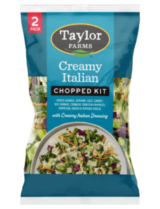 Creamy Italian dressing two-pack available at Costco, featuring vibrant packaging and enticing flavor description.