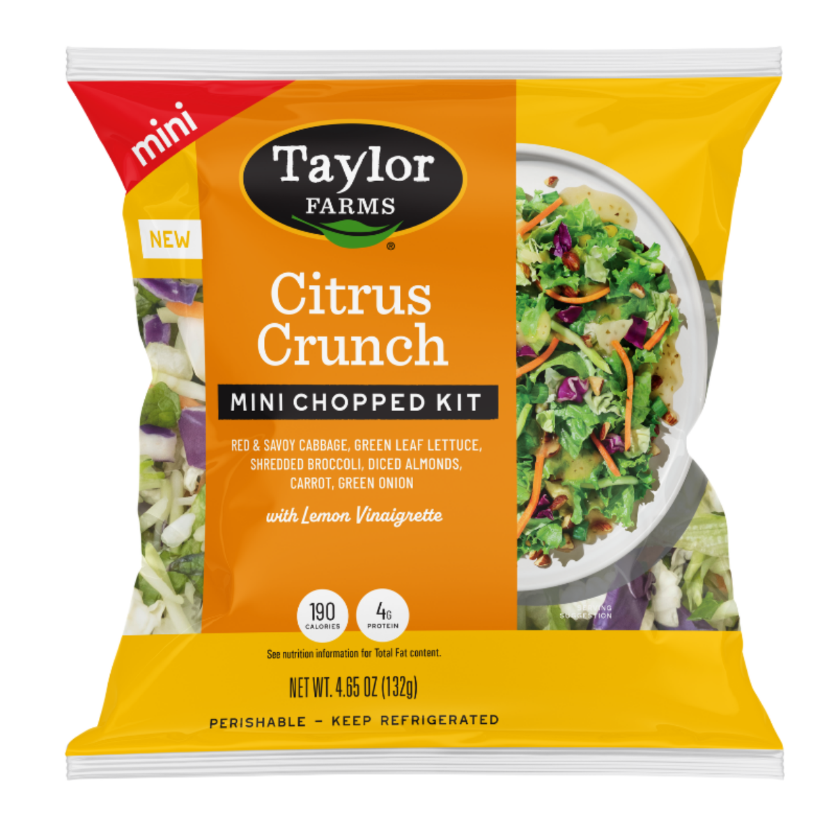 Taylor Farms® Citrus Crunch Mini Chopped Salad Kit, 4.65 oz - Kroger