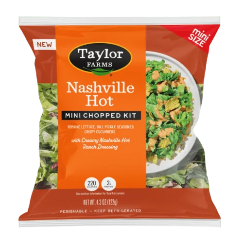 Announcing New Mini Chopped Salad Kits Taylor Farms