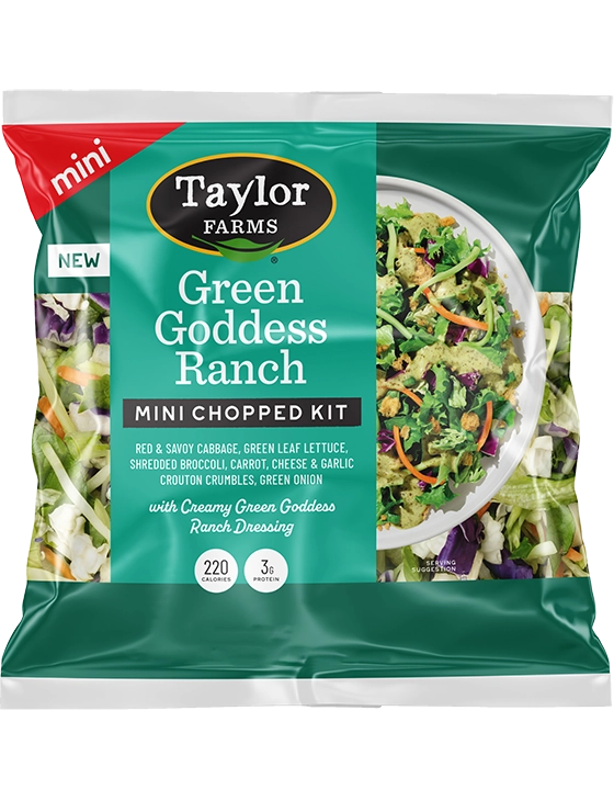 taylor farms green goddess ranch mini chopped salad kit