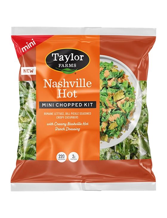 taylor farms nashville hot mini chopped salad kit