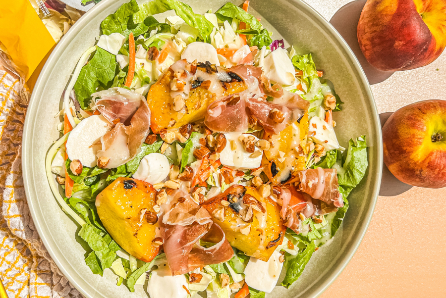 Taylor Farms Grilled Peach Citrus Crunch Salad