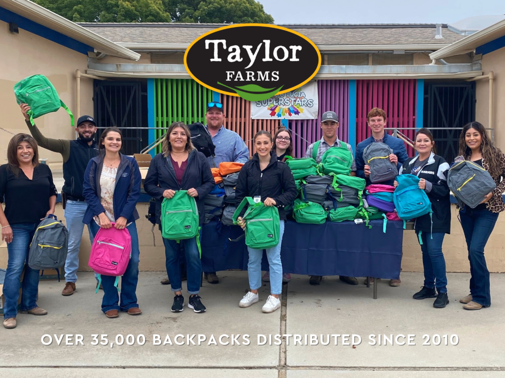 Taylor Farms’ Backpack Giveaway Gives Students a Helping Hand