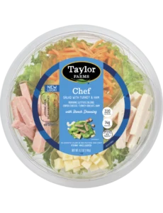 taylor farms chef salad with turkey and ham featured image