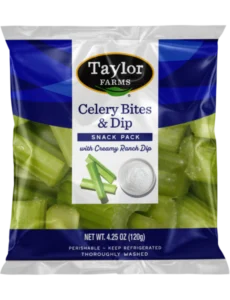 taylor farms celery bites and dip snack pack