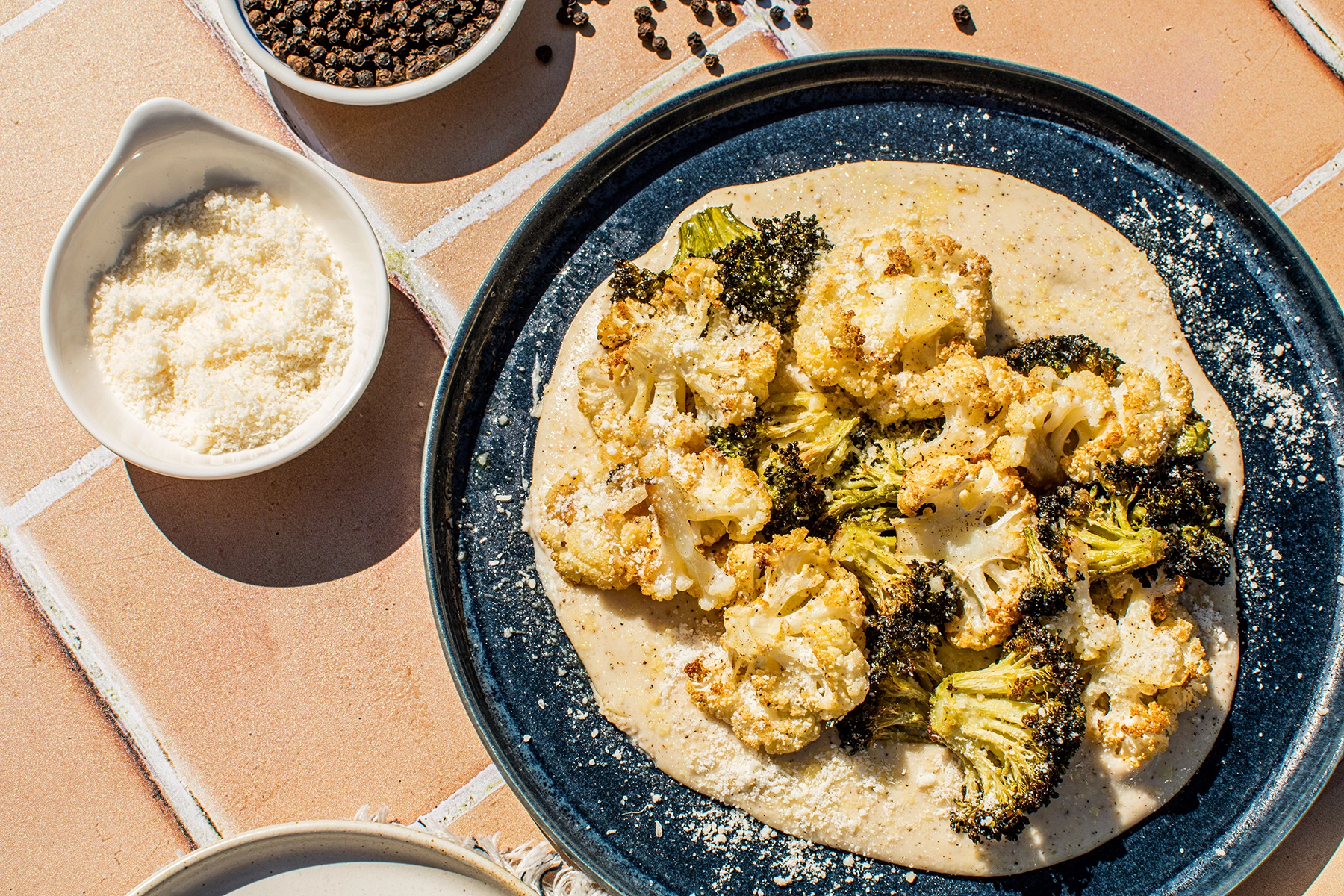 taylor farms roasted broccoli cauliflower cacio e pepe