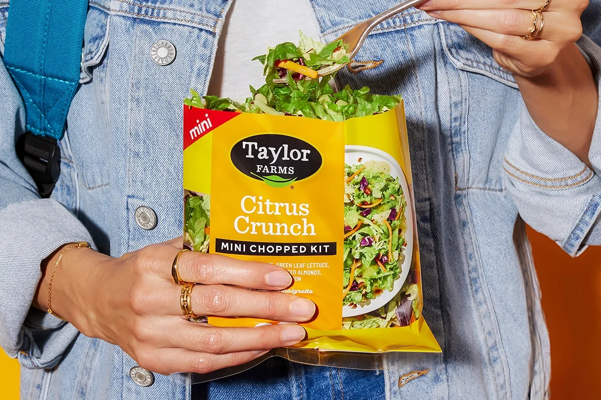 taylor farms back to school mini chopped salad kit