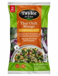 taylor farms thai chili mango 2 pack chopped salad kit